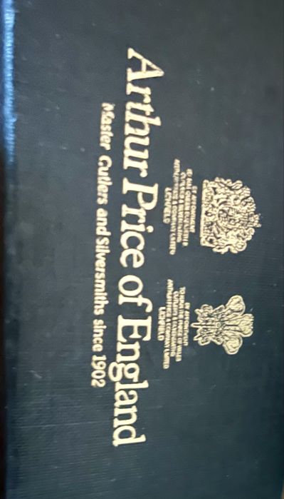 Нож за сватбена торта Arthur Price of England Артър Прайс посребрен