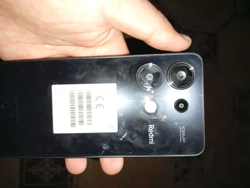 Redmi note 13 dakmen karobka karobkadan ochilganiga 2 oy boldi