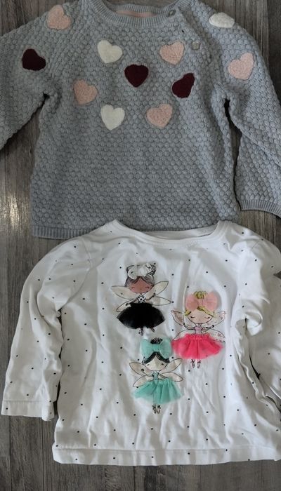 Лот есенно-зимни дрешки за момиче 74-80