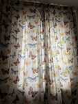 Draperii cu rejansa , model fluturi , 250x145