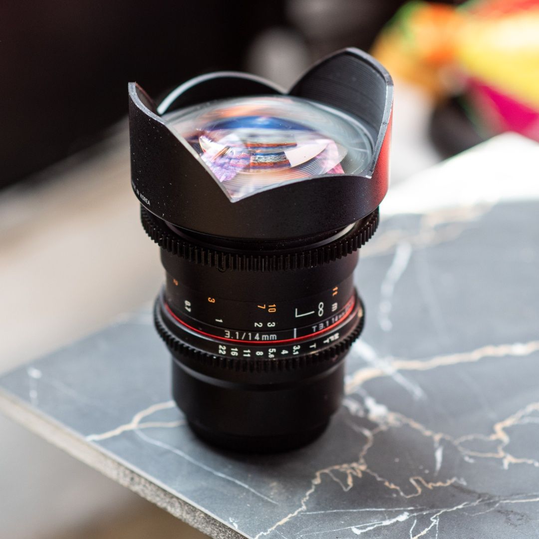 Obiectiv Samyang MFT 14mm T3.1 montură MFT