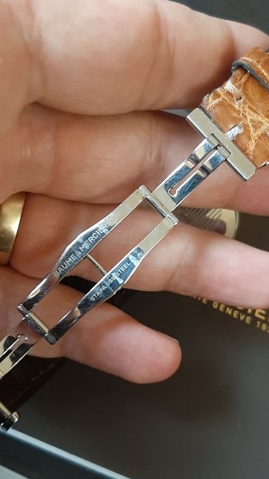 Baume mercier 65558 open heart 42mm full box impecabil