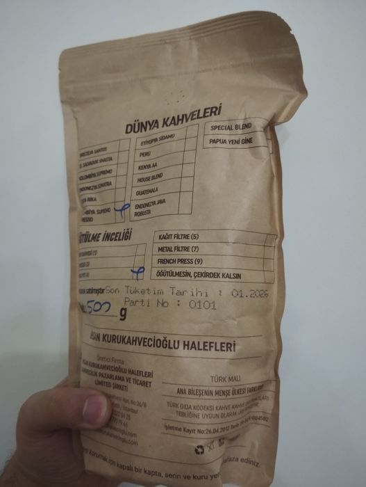 Кофе молотый и какао из Турции