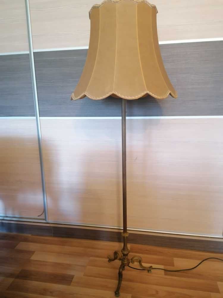 Lampadar bronz podea