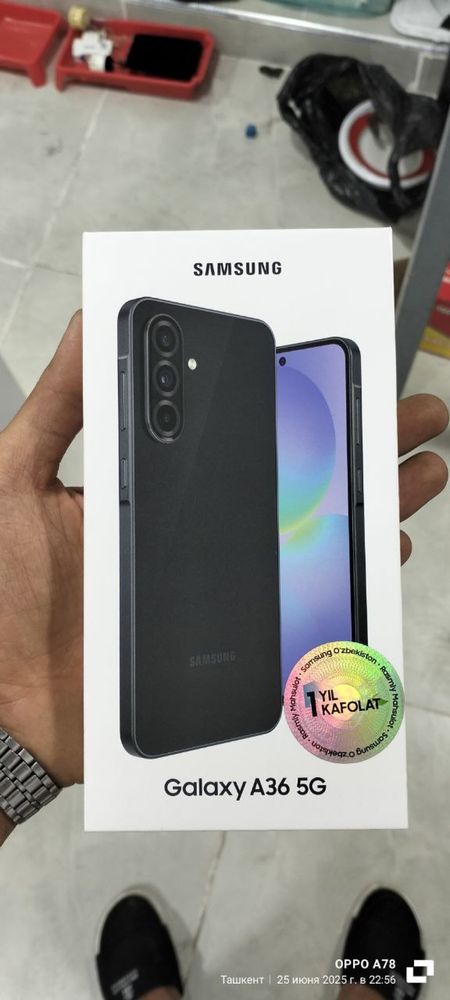 Samsung a36 black 256gb
