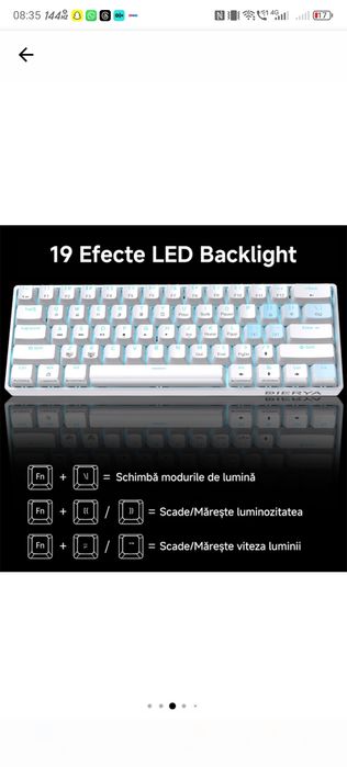 Tastatura mecanica noua