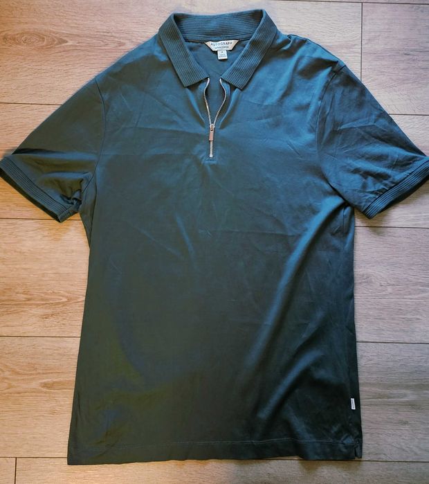 Tricou polo Autograph , mărimea L, quarter zip