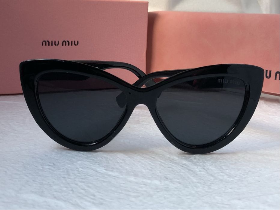 Дамски слънчеви очила котка 2 цвята черни