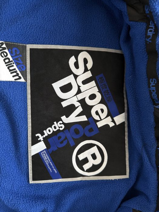 Geaca Puf SUPERDRY cu Gluga Negru Barbari | Marime M