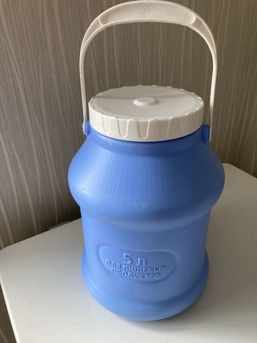 Бидон 5 л пищевой новый