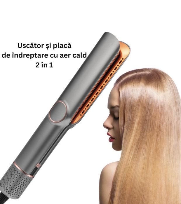 Uscator de par / Placa cu aer cald si rece 2 in 1