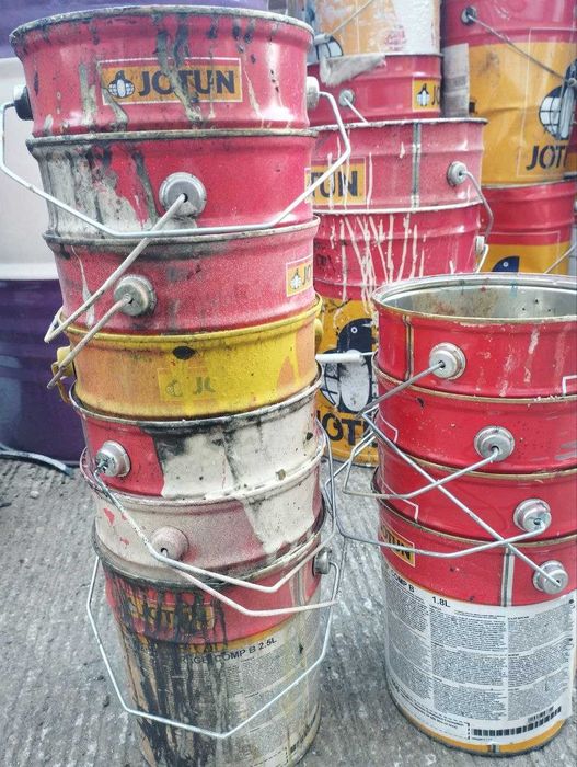 Продаются использованные вёдра из-под краски.
