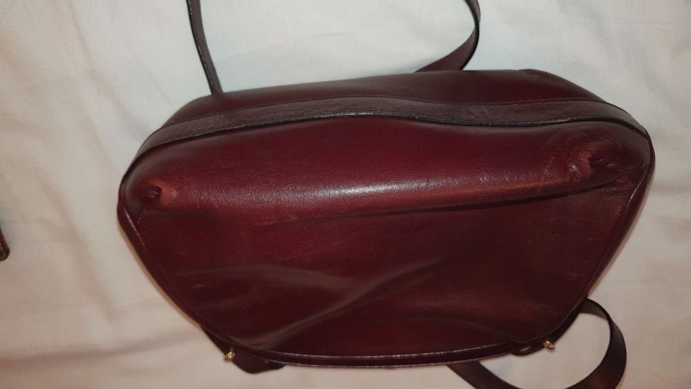 Poseta vintage din piele Etienne Aigner