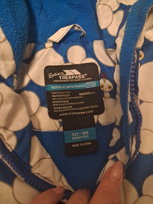 Trespass   зимен екип 12-18месеца