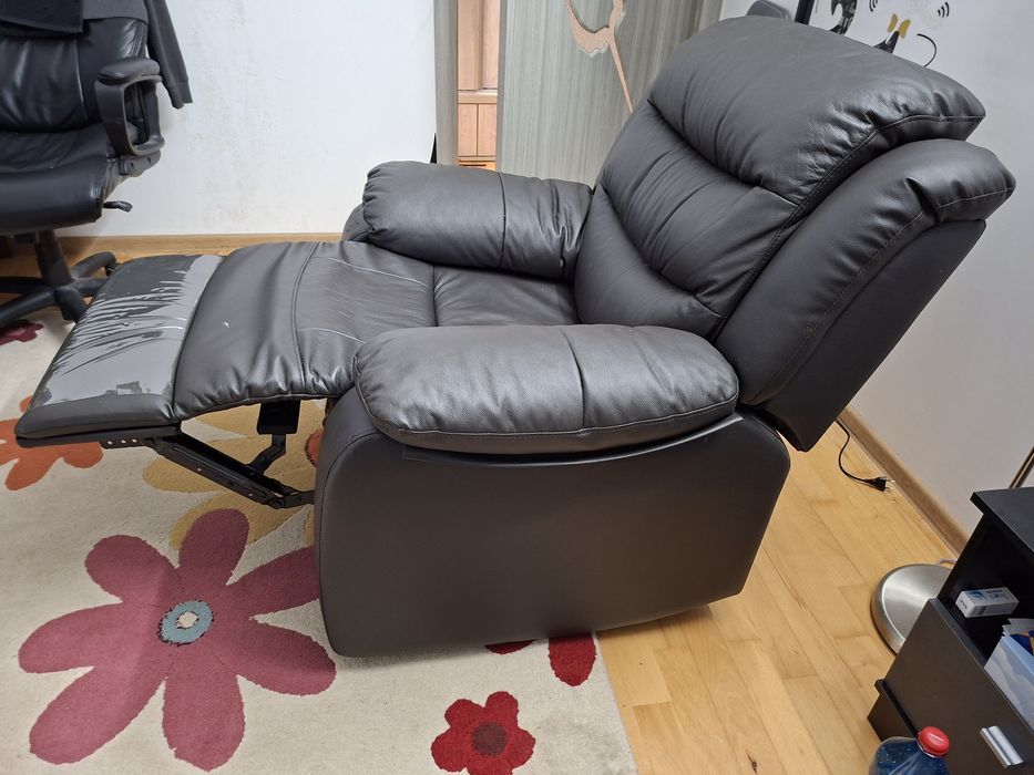 Vand fotoliu piele recliner