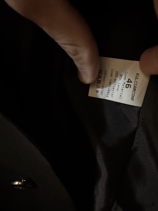 Sacou elegant negru premium