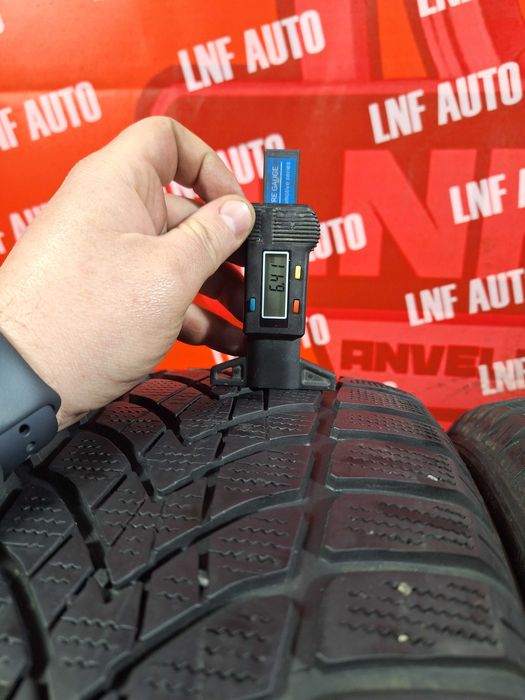Anvelope de IARNA - 225/55/18 - DUNLOP 4D - 5.3 - 6.4 MM - DOT 21 22 !