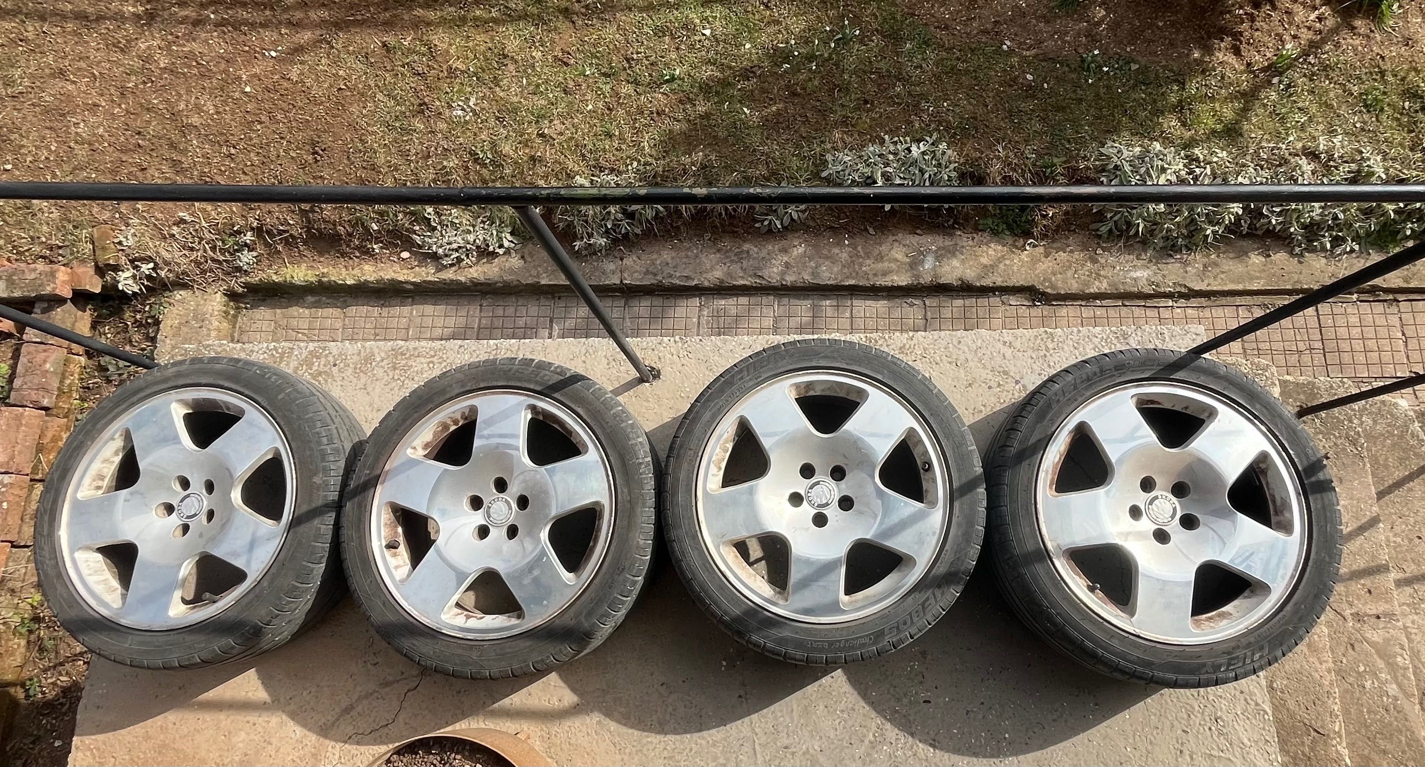Джанти 17 “ 5х100 VW Audi Seat Skoda
