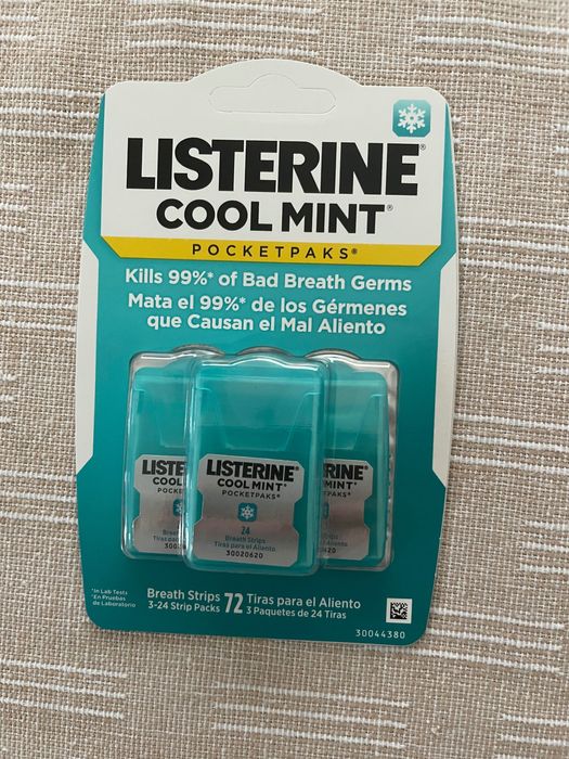 Benzi Listerine pentru împrospătare respirație