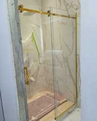 Профессиональная установка душевых кабин перегородок ванна стекло