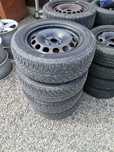 Jante Oțel 5x112 R16 Volkswagen Seat Skoda Audi + anvelope 205/60r16