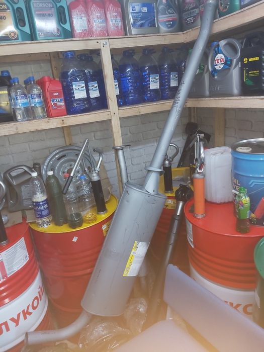 Глушитель на Газель.