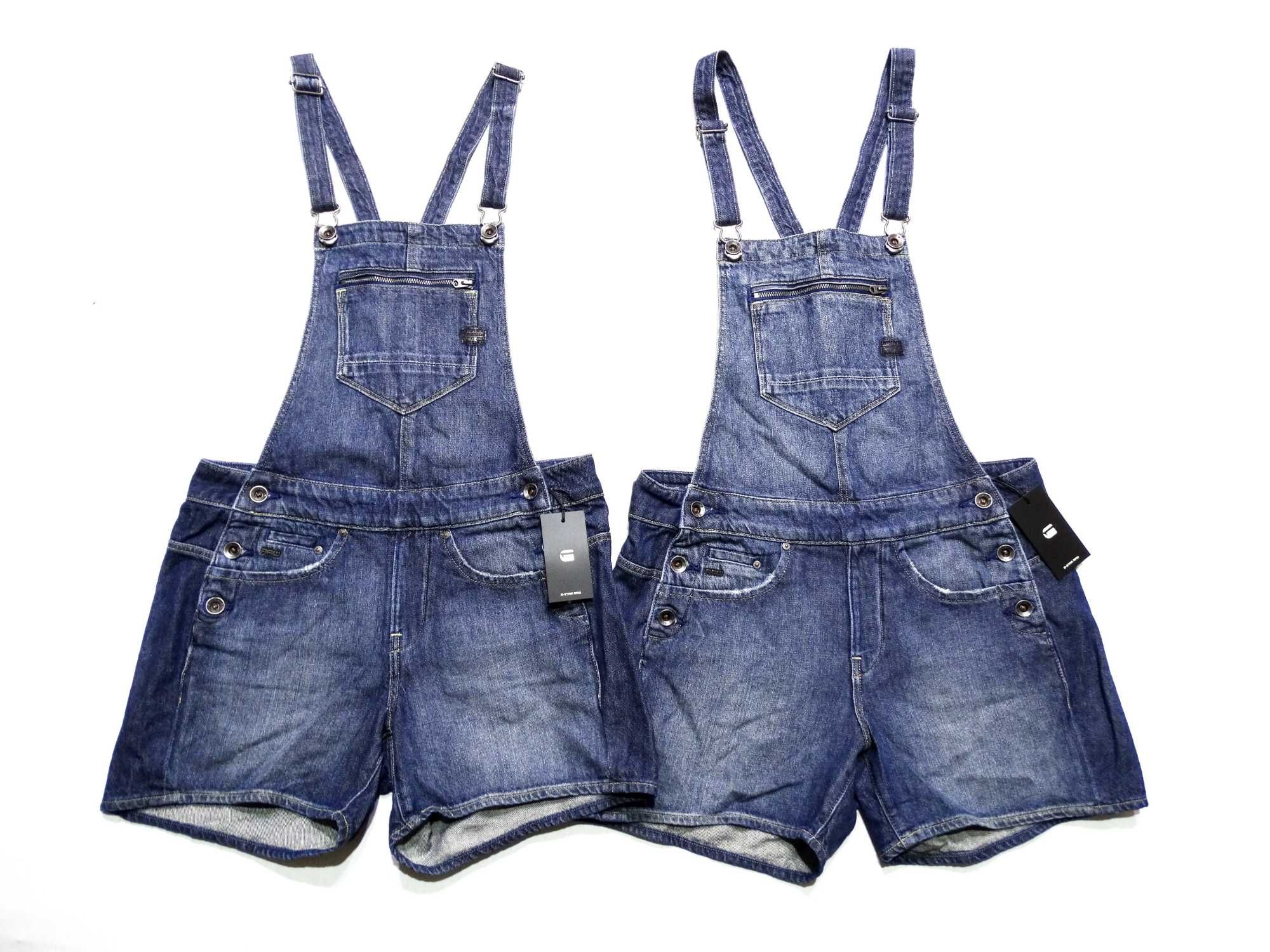 Нови Намалени G-star Midge Short Overall Дамски Гащеризон Р-р XS и XXS