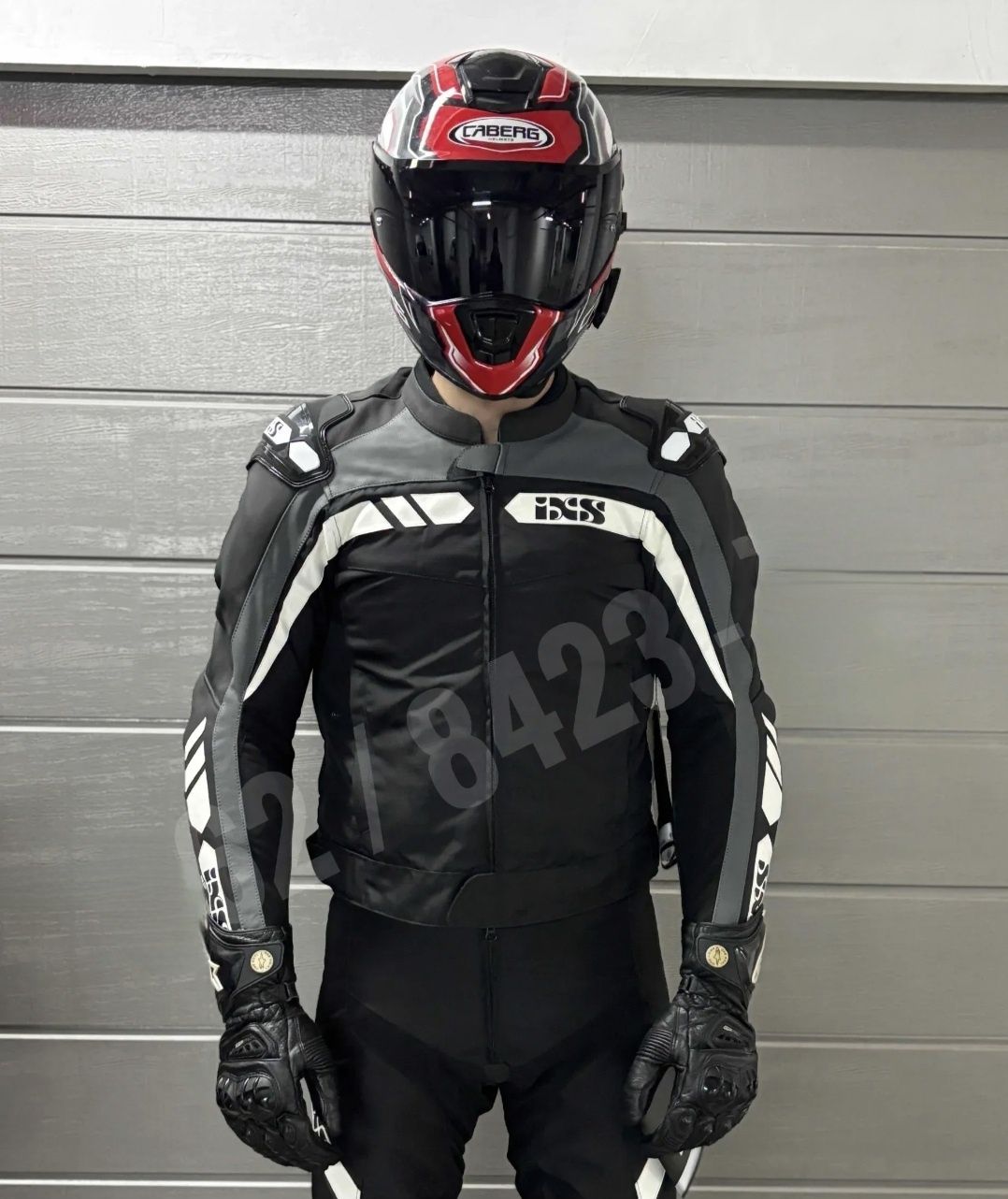 Geaca moto/ geaca motocicleta look sportiv material textil piele 52 54