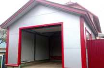 Garaj pe structura metalica  3.5 x 5.5m