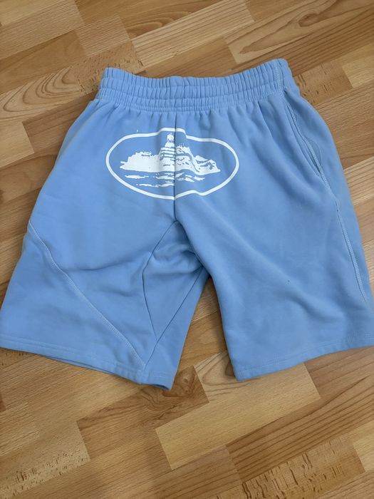 Pantaloni scurti corteiz albastri marimea M