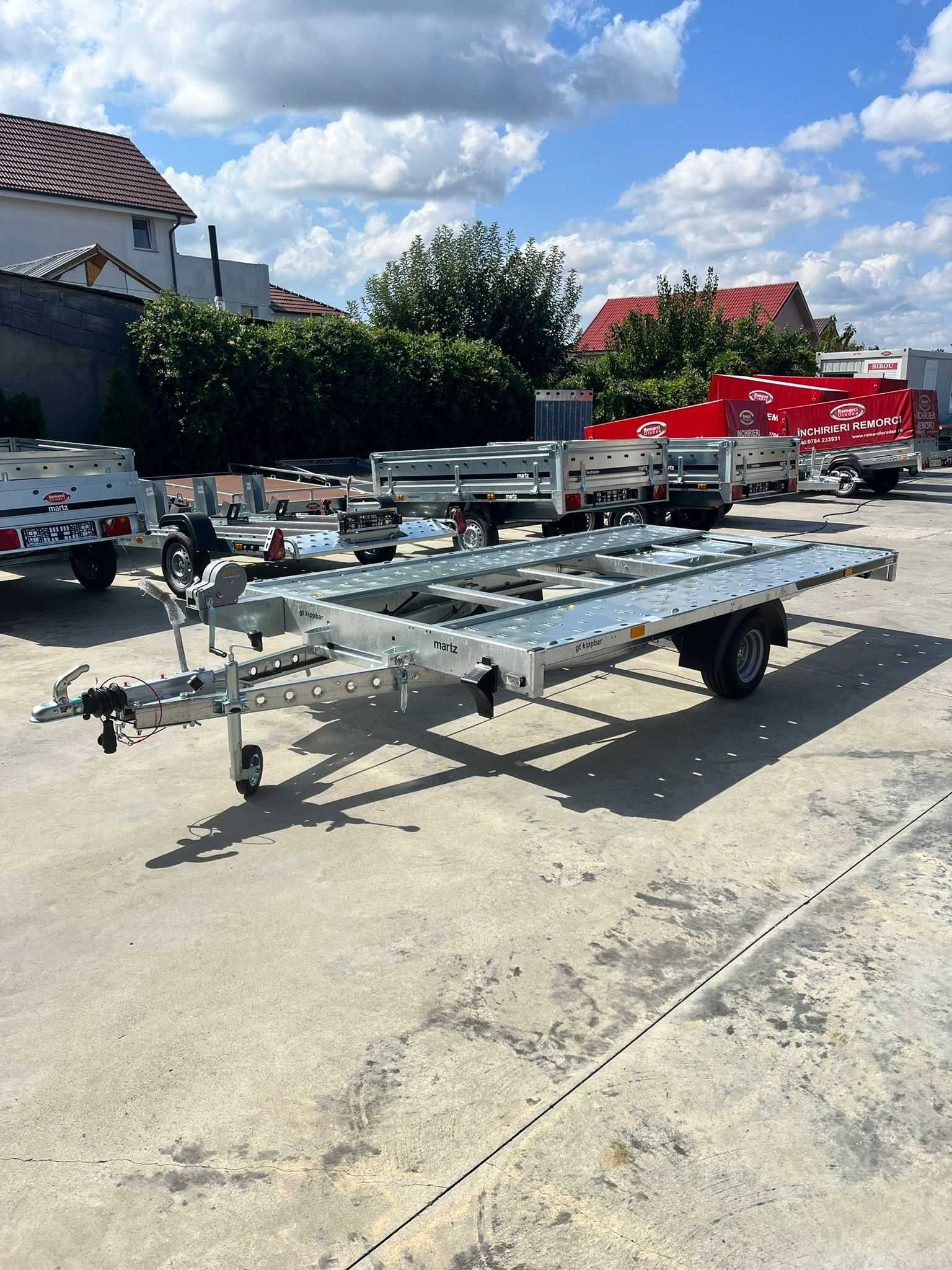 Trailer auto Martz GT KIPPBAR 360 S 1500kg (categoria B)