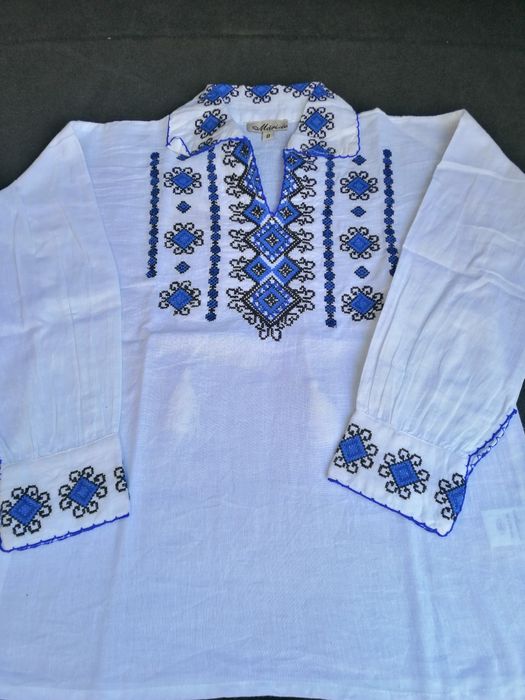 Ie băieței motive tradiționale din bumbac de la 0 la 16 ani.