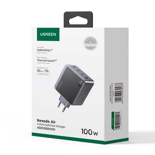 UGREEN 100W Nexode S X565 4 Port Зарядка. Есть доставка