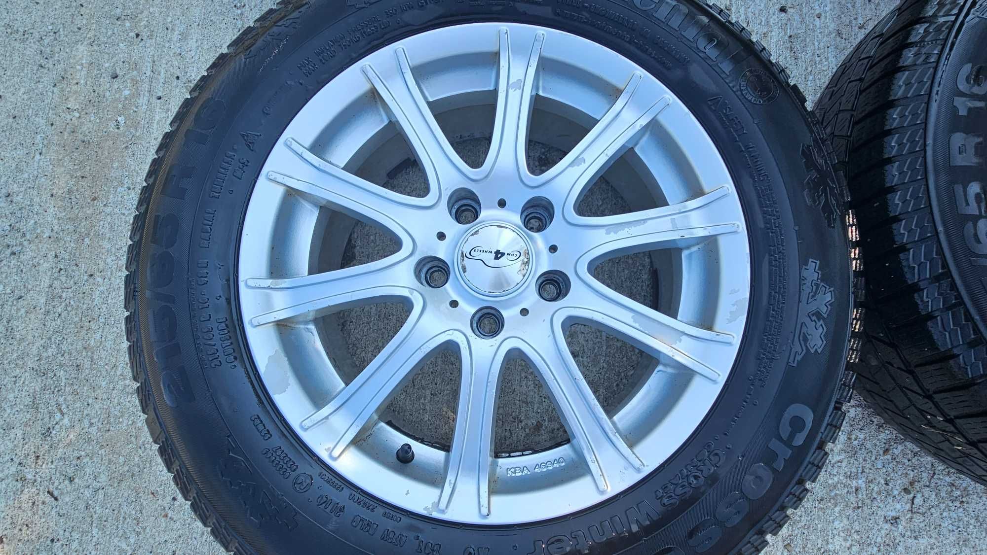 Vând jante 5x114.3 r16