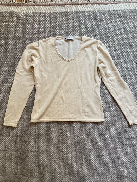 Bluza din matase, bumbac si casmir