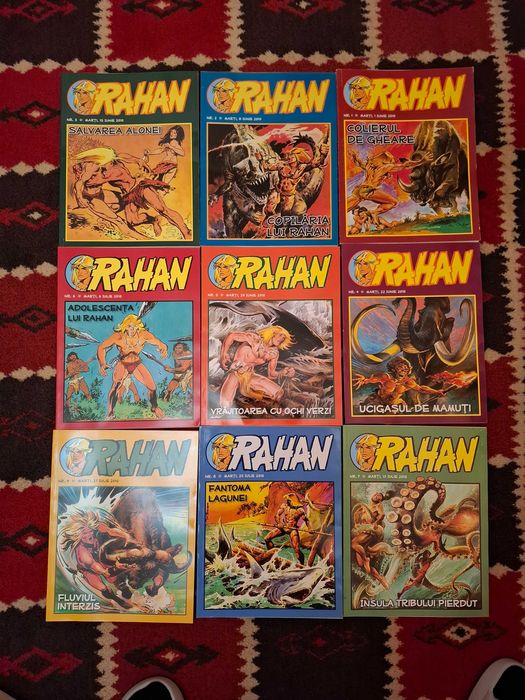 COLECȚIE COMPLETĂ RAHAN  (56 de Numere) 2010