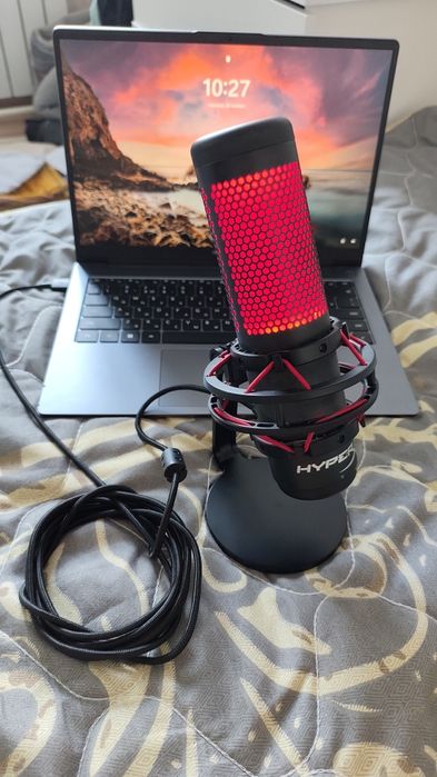 Игровой микрофон HyperX Quadcast