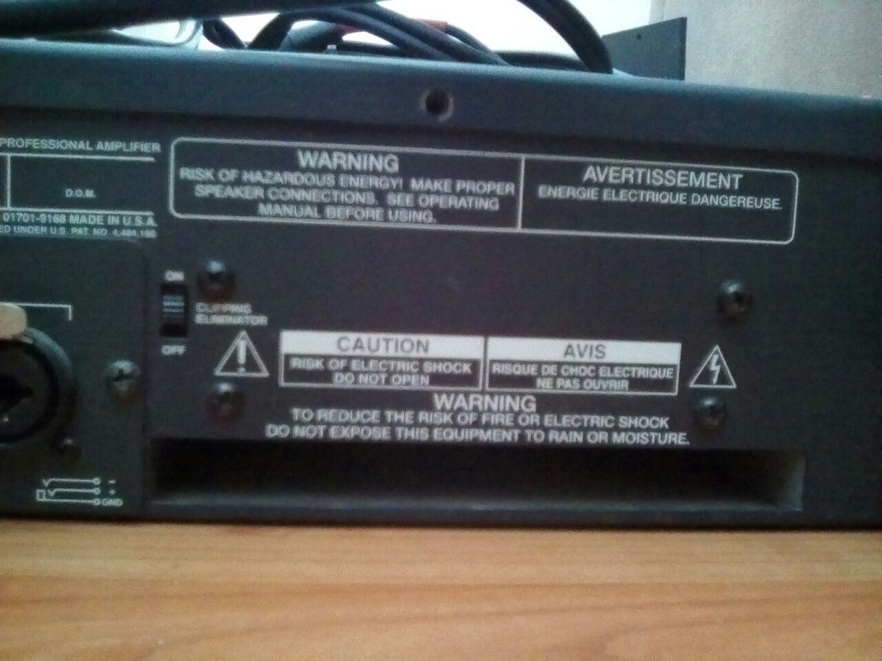 Amplificator BOSE 1600 PROFESIONAL