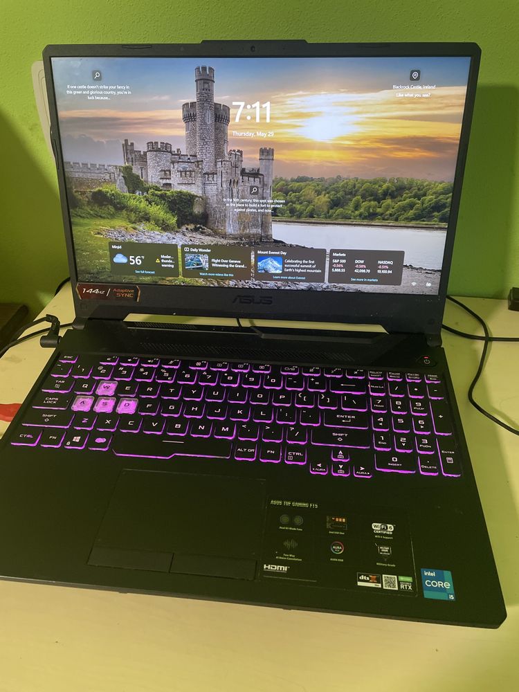 Laptop gaming F15