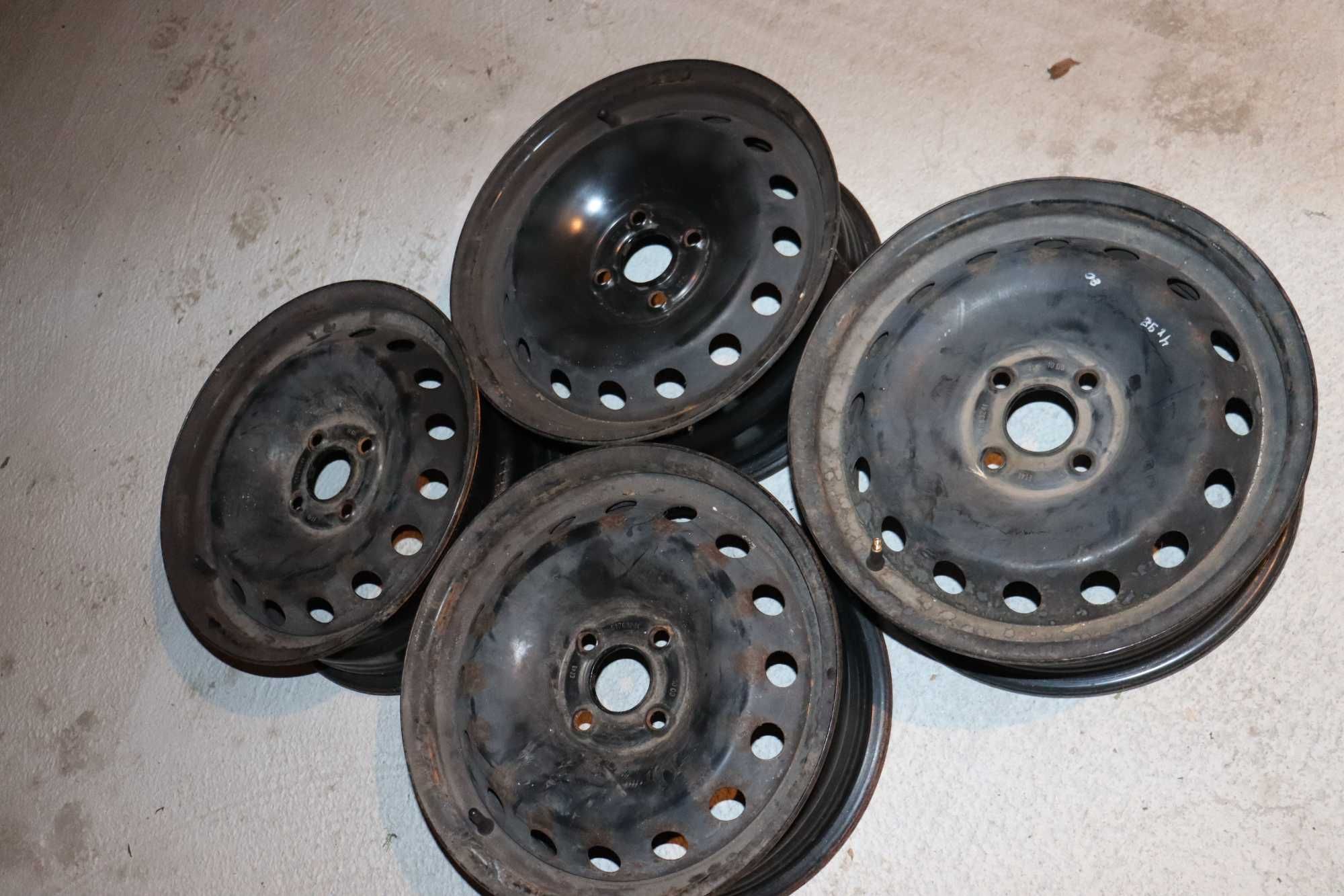 4 бр.Метални джанти 15'' 5х100  за Fiat,Opel, Chevrolet