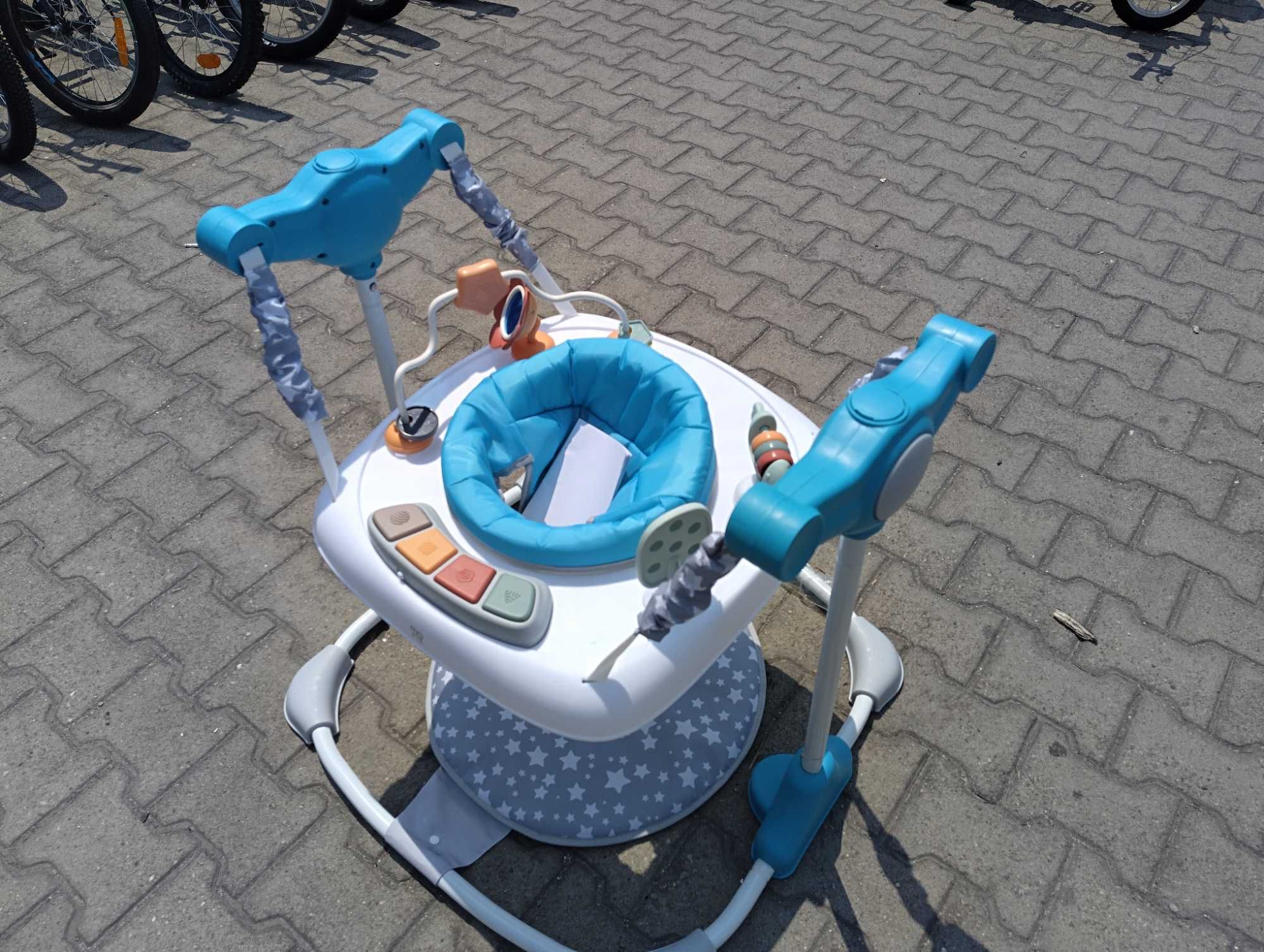 MONI Детско бънджи HOP син