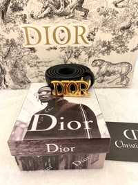 Curea Christian Dior Paris  neagra - 100  - 110 cm