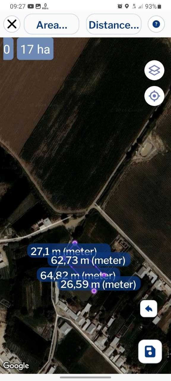 Qulay arzon yer uchastka 17 sotix