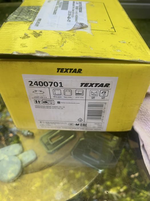 Placute frana Textar pt Mercedes Vito W639