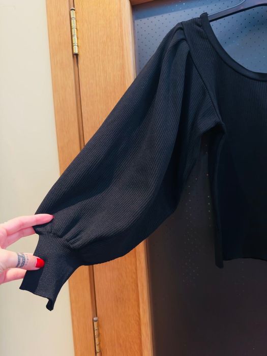 Рипсена блуза Mango