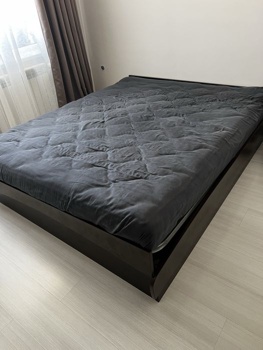 Спалня Айко кафява нощни шкафчета