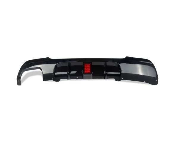 Difuzor cu LED Bara Spate M Performance BMW E92 E93, Evacuare Stanga