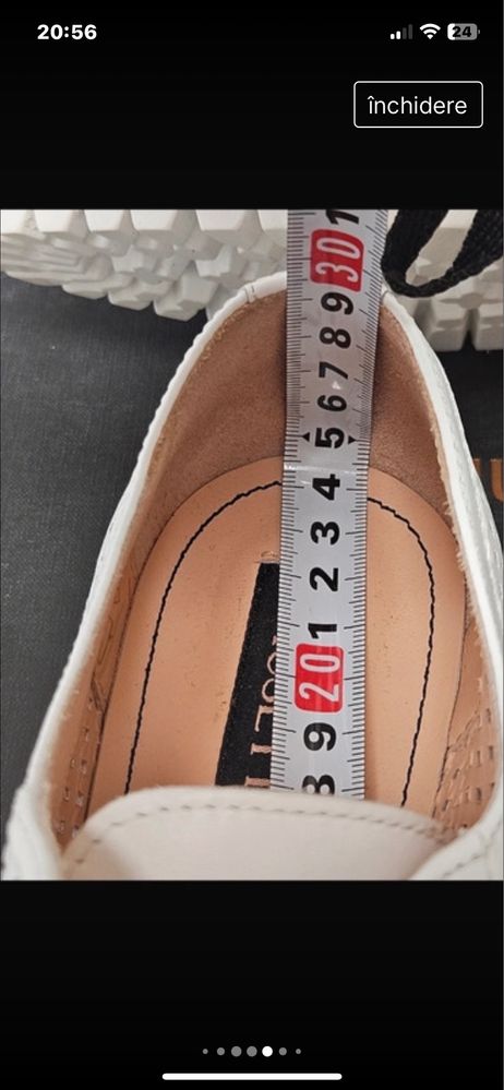 Pantofi din piele naturala Musette