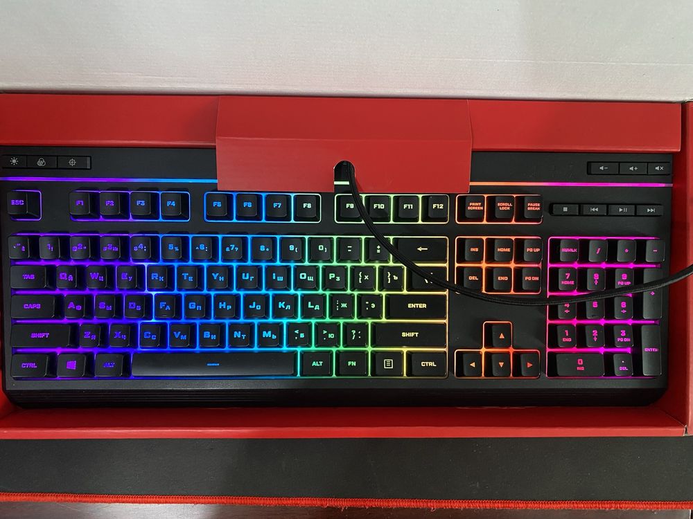 Клавиатура HyperX Alloy Core RGB