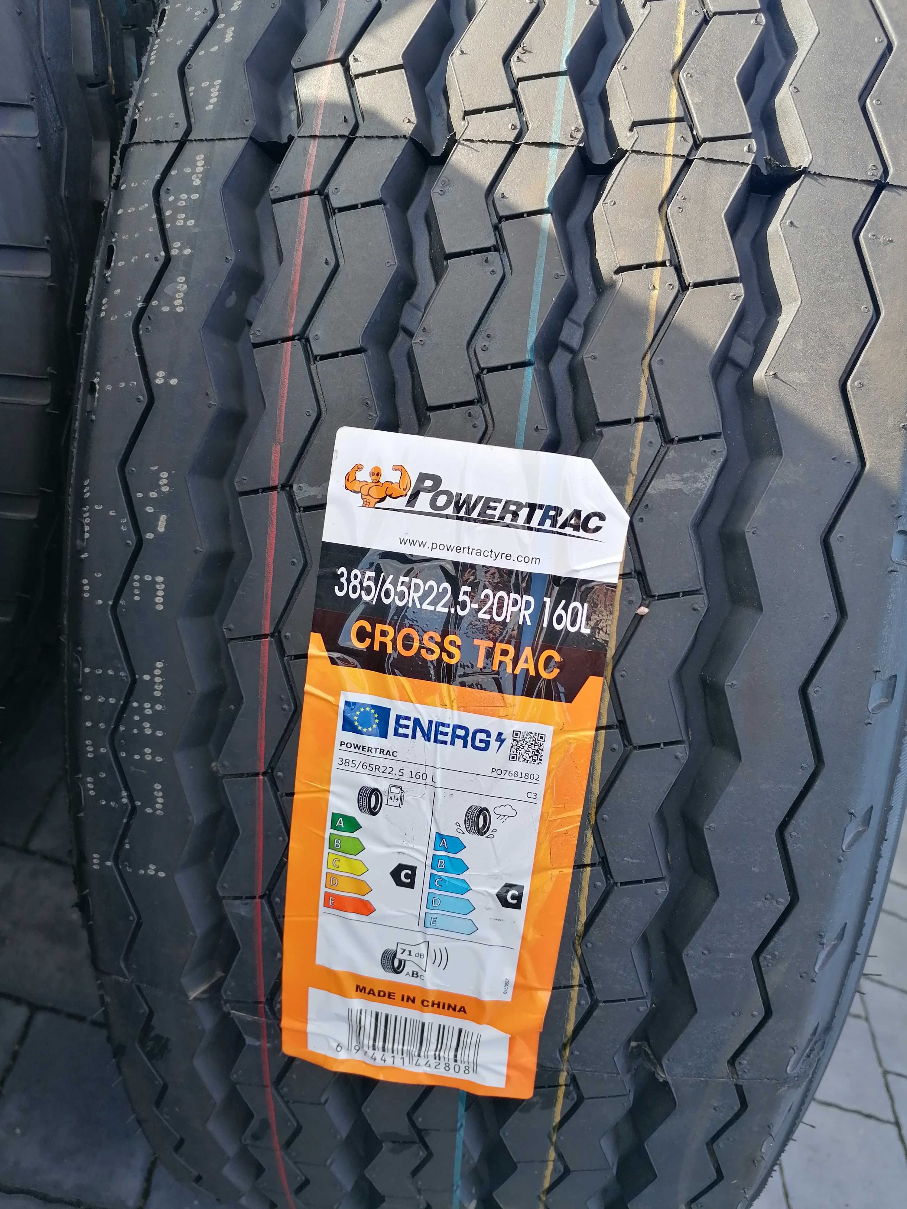 Anvelopa rutiera POWERTRAC 385/65 R22.5, 20PR, Cross Trac Trailer